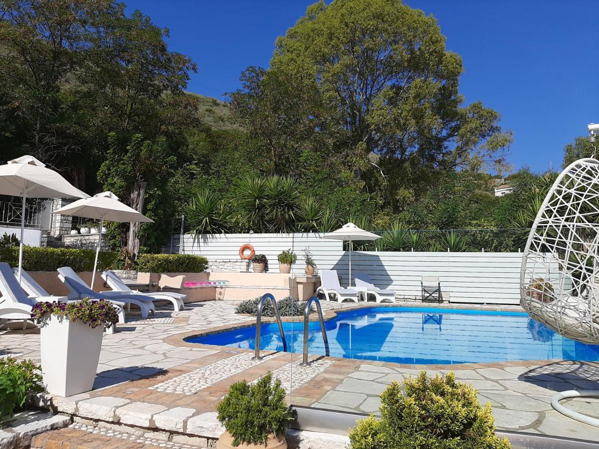 Imerolia Beach Villa Kassiopi Corfu 외부 사진
