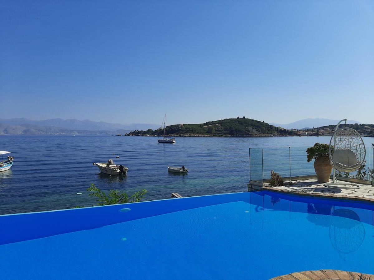Imerolia Beach Villa Kassiopi Corfu 외부 사진
