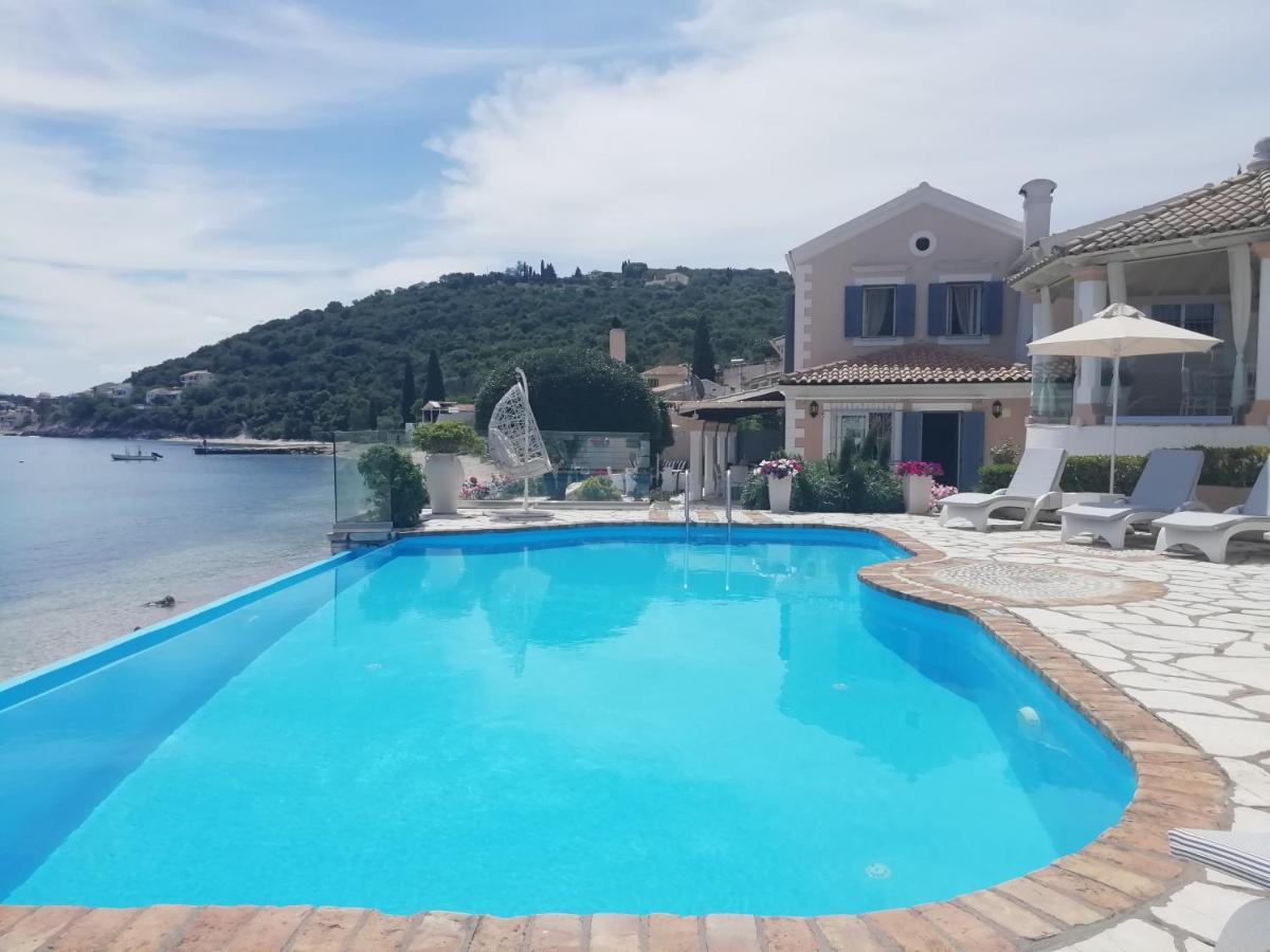 Imerolia Beach Villa Kassiopi Corfu 외부 사진